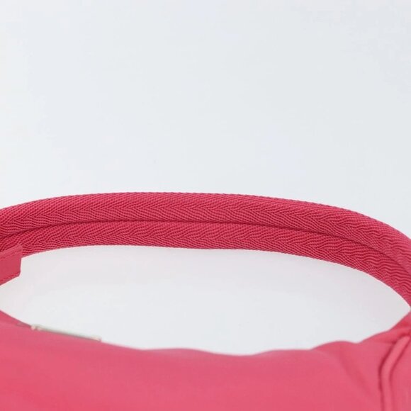 PRADA Hand Pouch Nylon Pink Auth 157315V - Picture 9 of 16